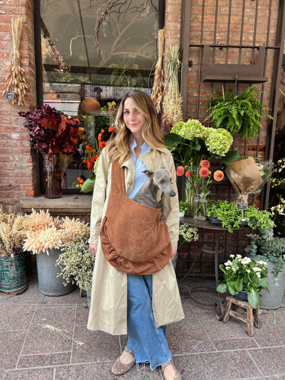 Sac de transport chien - Terracota