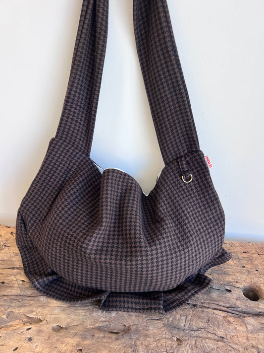 Sac de transfort chien - Pied de poule